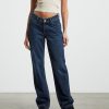 Hot NEON HART Emmy V Waist Straight Jeans In Y2K Blue