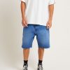 Online VON DUTCH Mens Denim Jorts In Blue