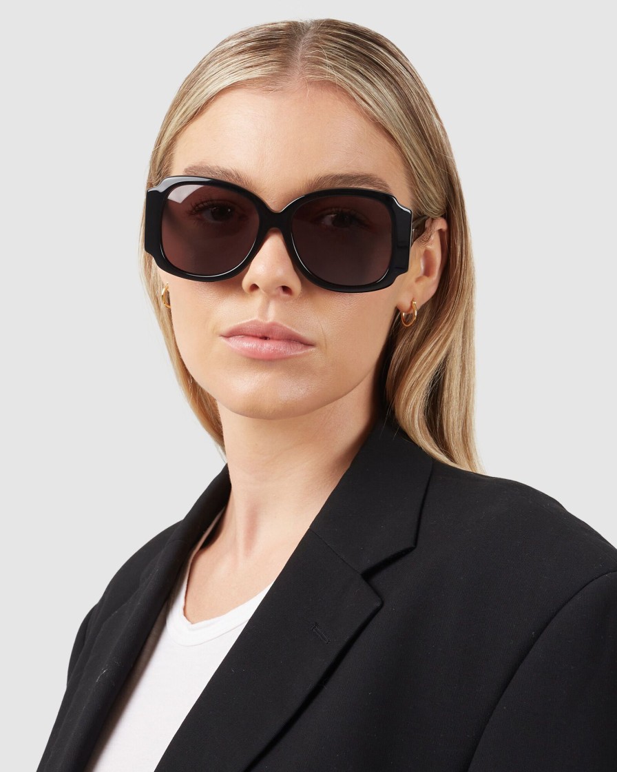 Hot SHEVOKE Paris Sunglasses Black