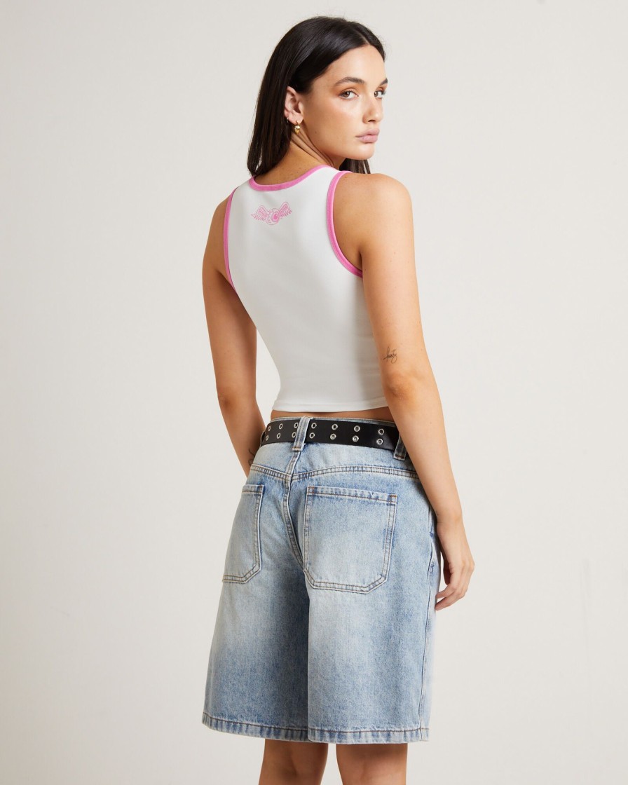 Online VON DUTCH Contrast Tank Top