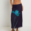 Hot MOTEL ROCKS Lassie Maxi Skirt In Navy