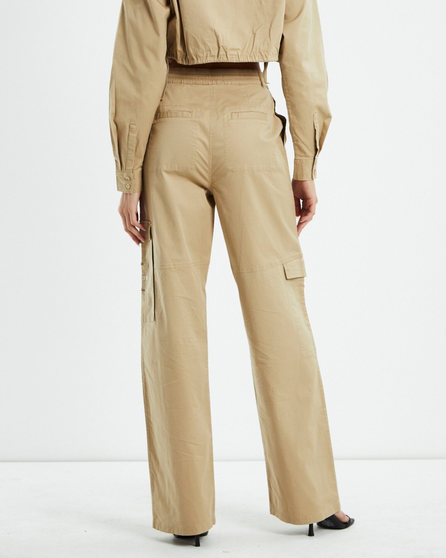 Best CALVIN KLEIN Archival Monologo Cargo Pants Nude