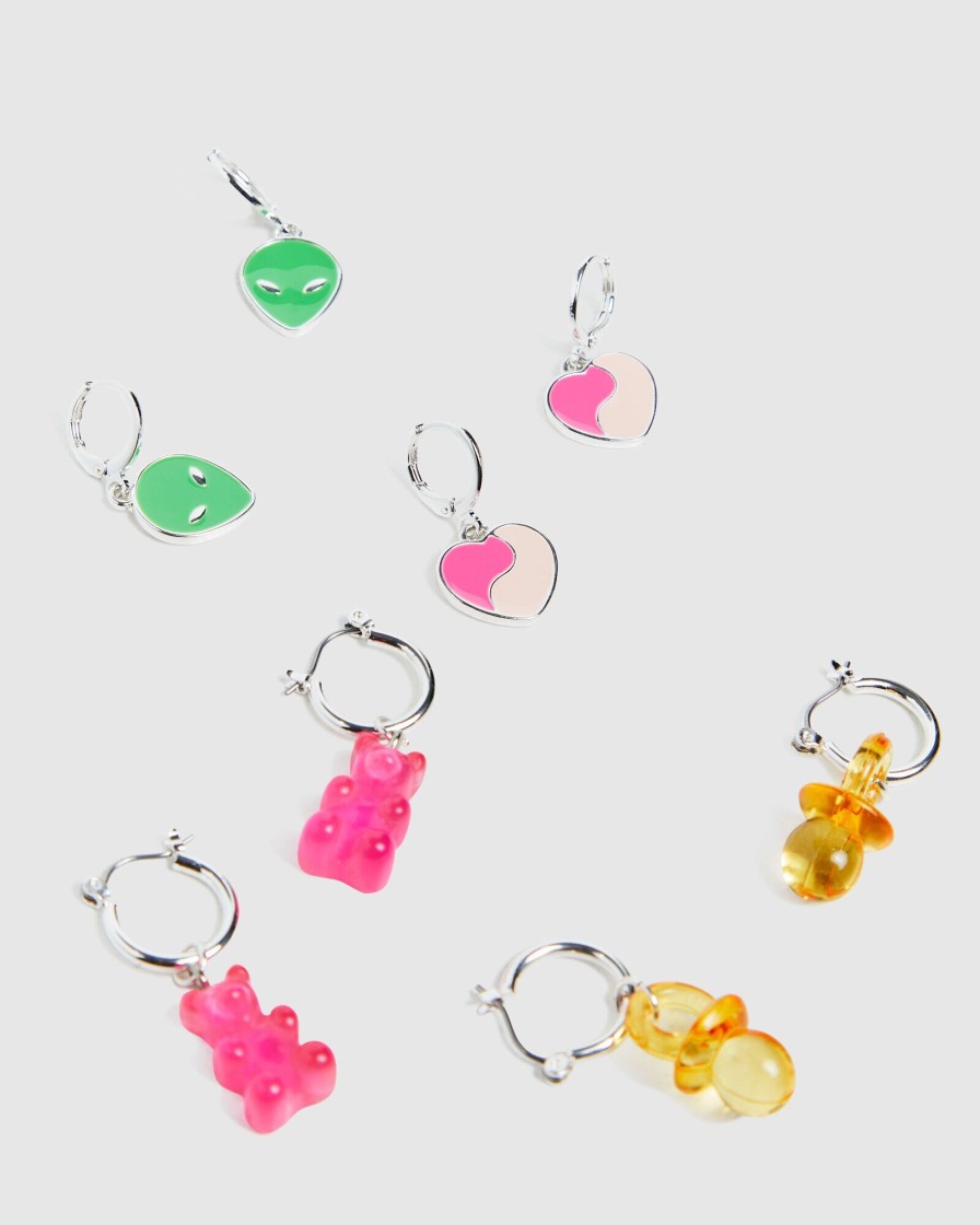 Wholesale NEON HART Novelty Multi Pack Earrings Assorted