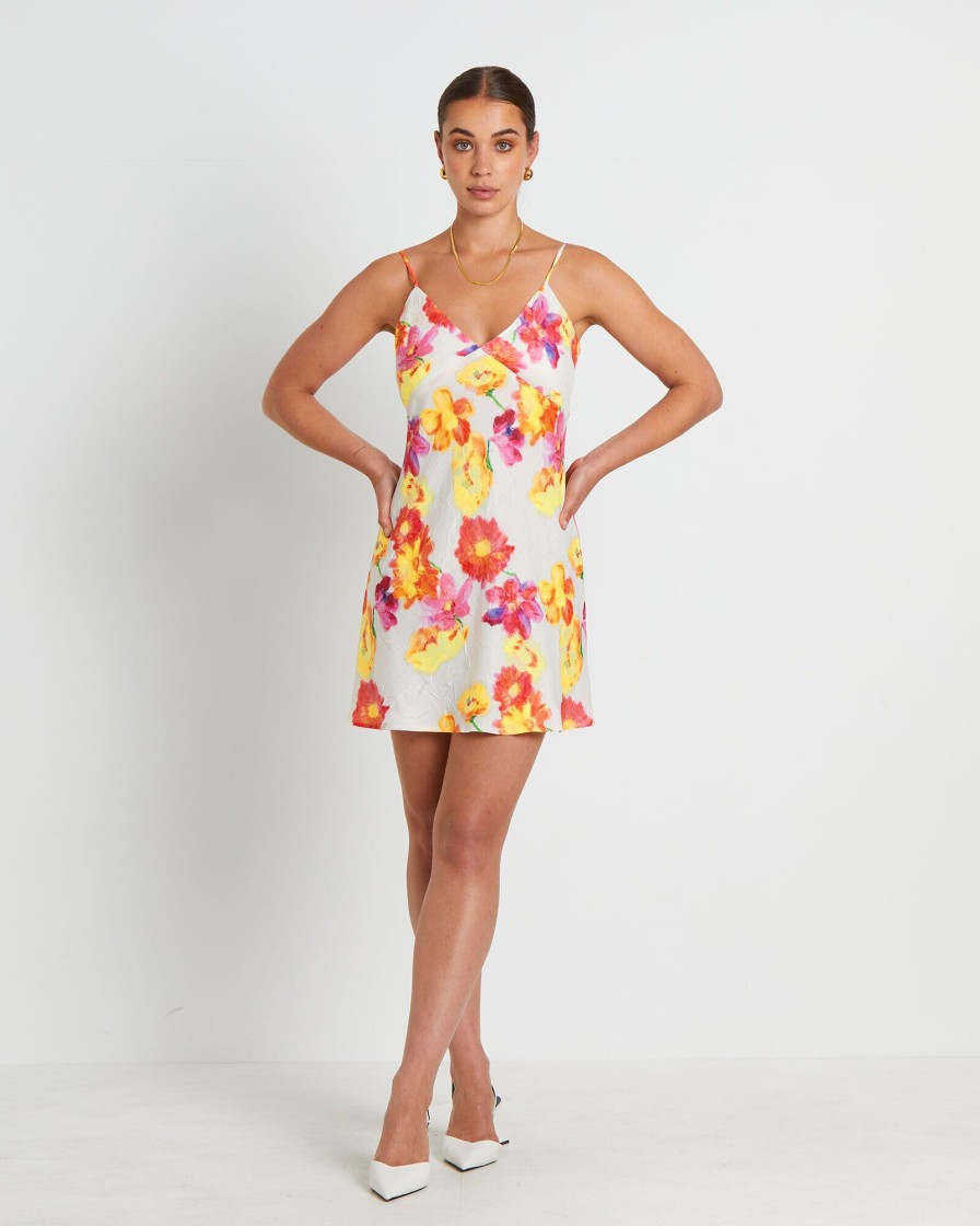 Hot STUDIO Rosalia Print Mini Dress In Assorted