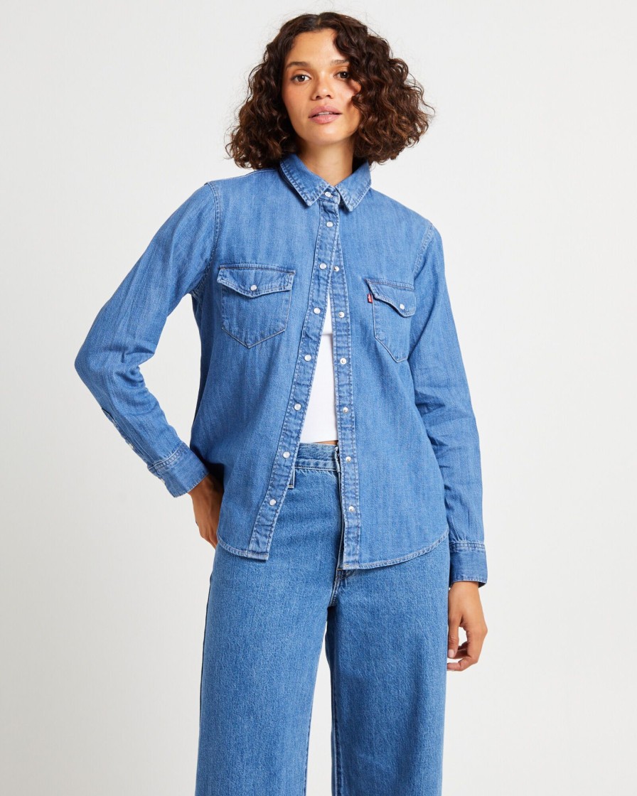 Clearance LEVIS Iconic Western Long Sleeve Shirt