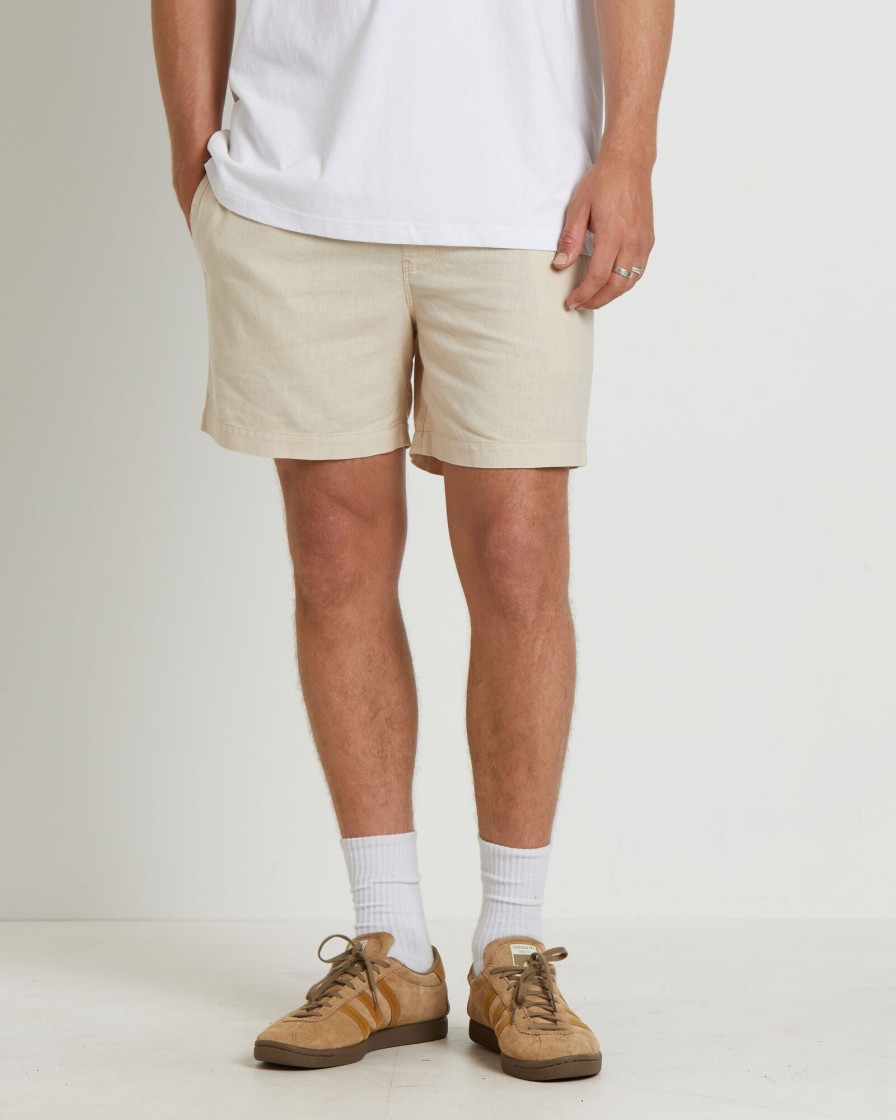 Hot ARVUST Puglia Linen Shorts In Natural