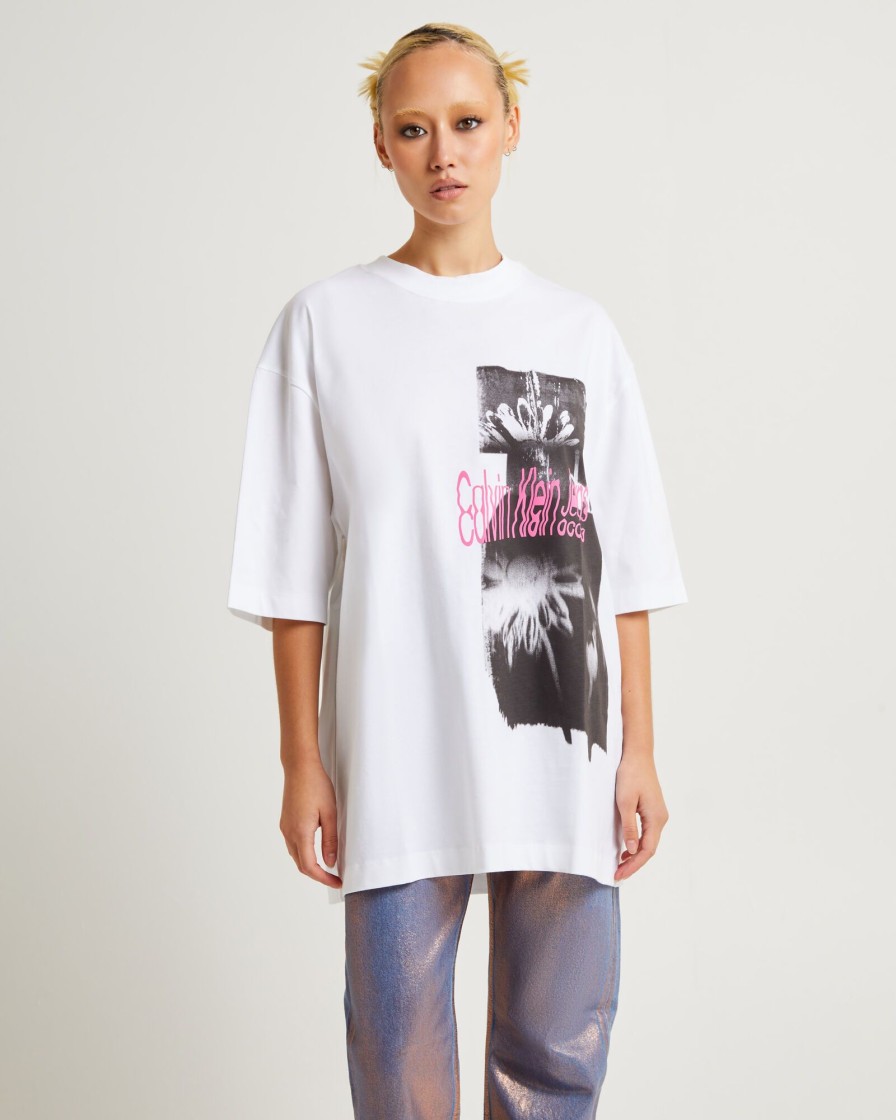 Online CALVIN KLEIN Graphic Tee Disrupted Floral