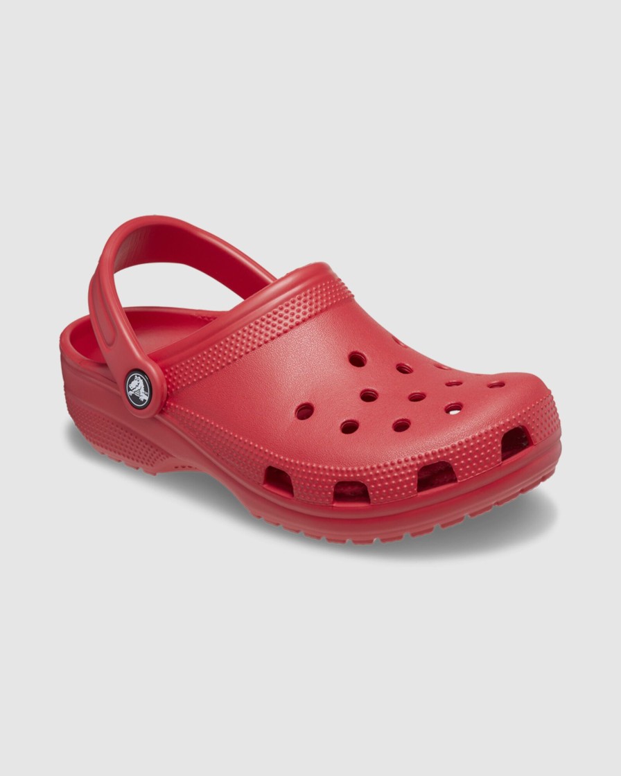 New CROCS Classic Clogs In Varsity Red