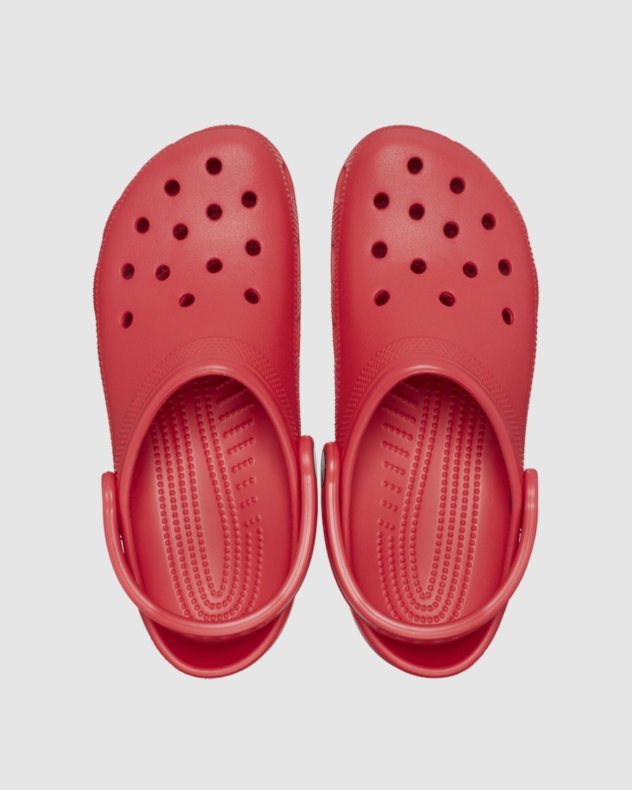 New CROCS Classic Clogs In Varsity Red