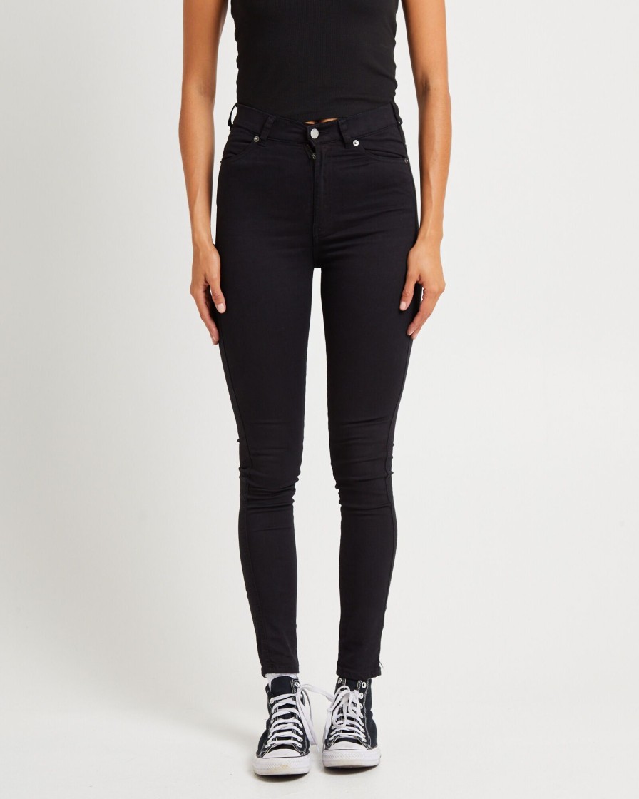 Clearance DR DENIM Moxy Jeans Black