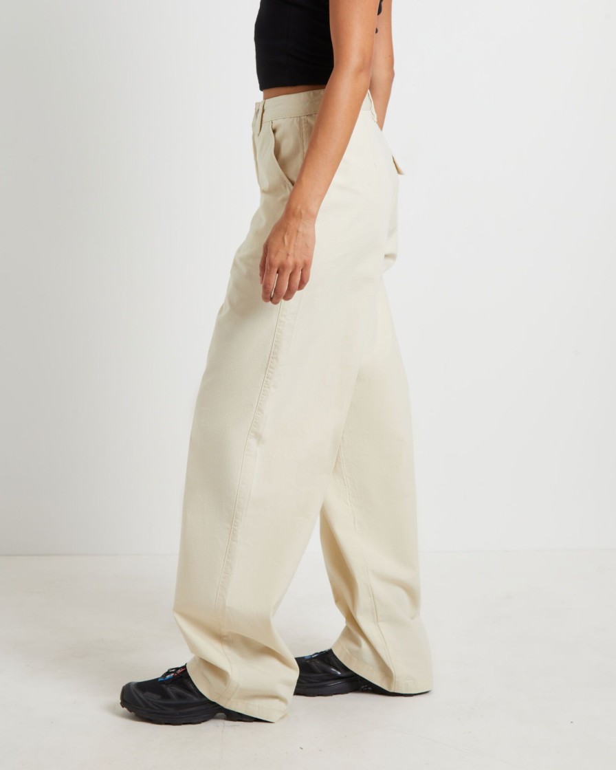 Online DR DENIM Donna Cargo Pant In Bone Ripstop