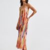 Hot SNDYS St Barts Strapless Maxi Dress In Multi