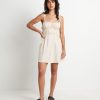 Online SNDYS Isabella Mini Dress In Beige