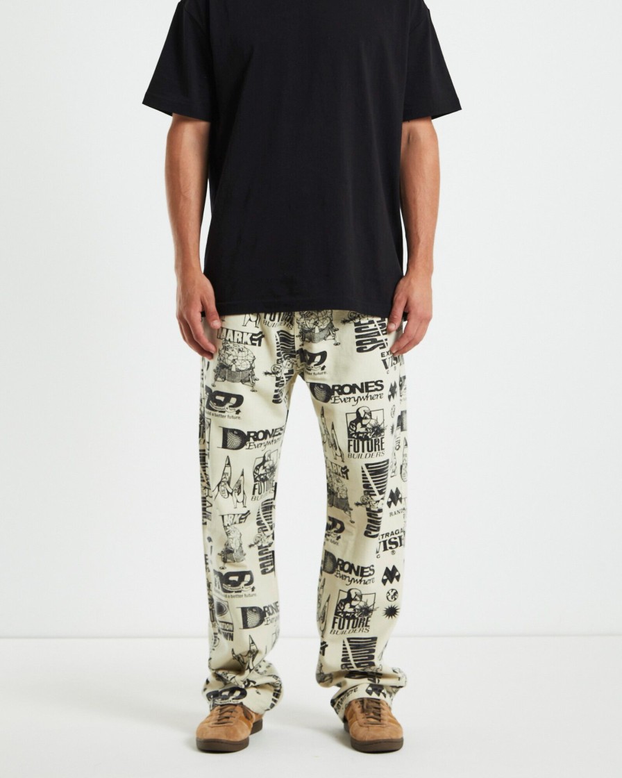 Clearance MARKET Destination Unknown Work Pants Multi