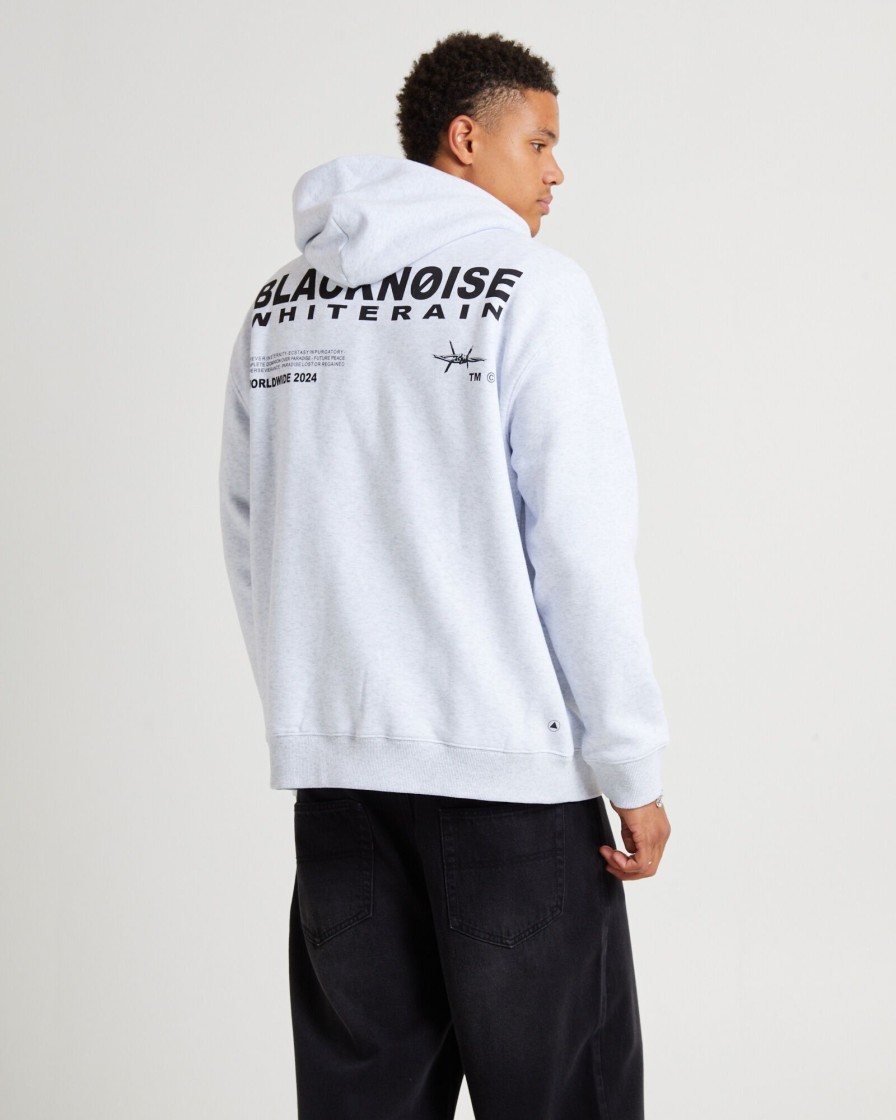 Best BLACK NOISE WHITE RAIN Night Hoodie