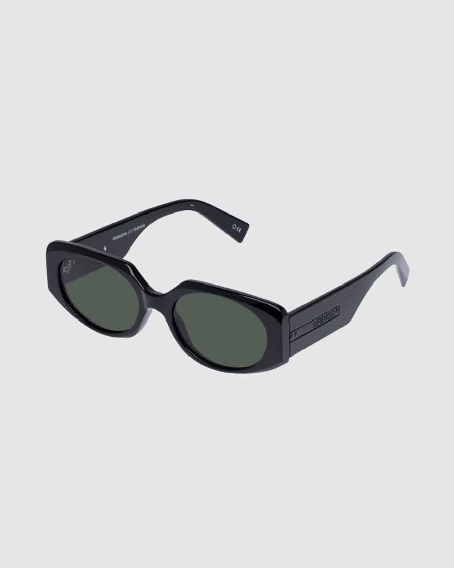 Clearance LE SPECS Afends X Le Specs Persona Sunglasses Black