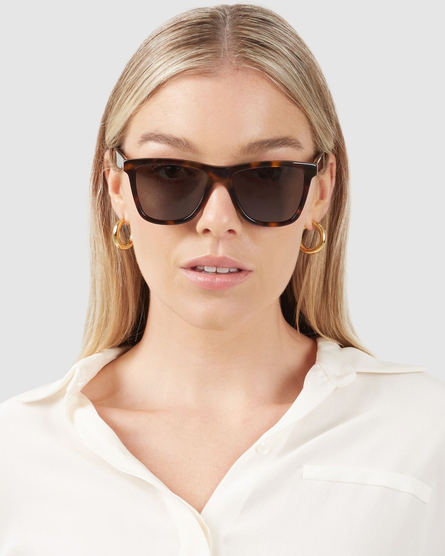 Best SHEVOKE Olsen Sunglasses Forest Green