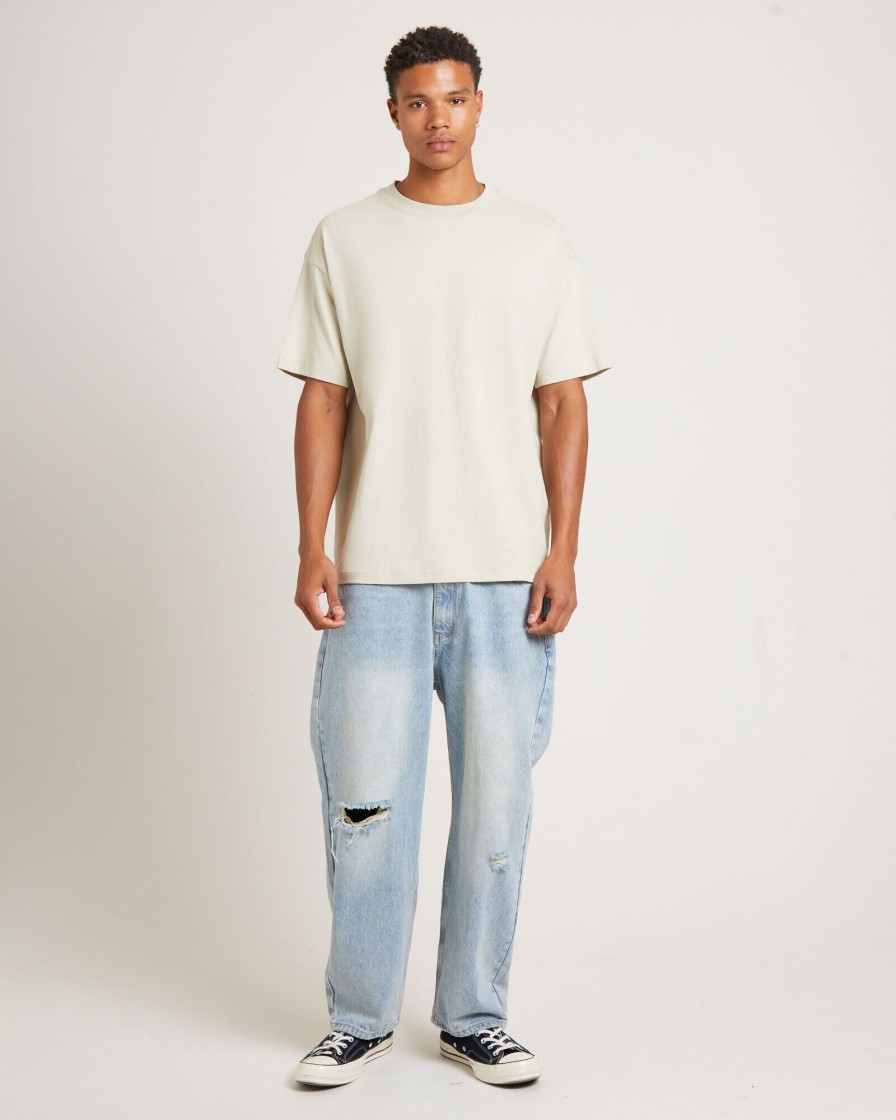 Clearance GENERAL PANTS CO. BASICS O.G Skate T-Shirt Stone