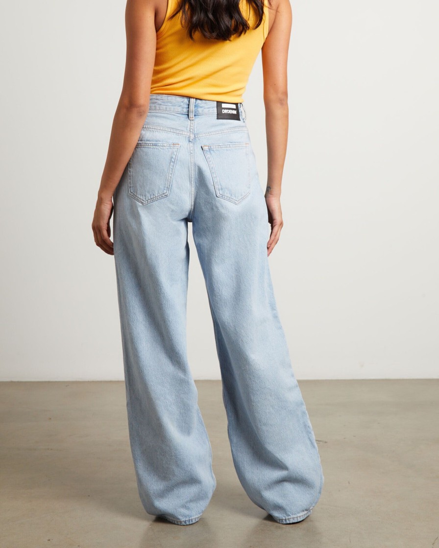 Clearance DR DENIM Donna Jeans Stream Light Worn