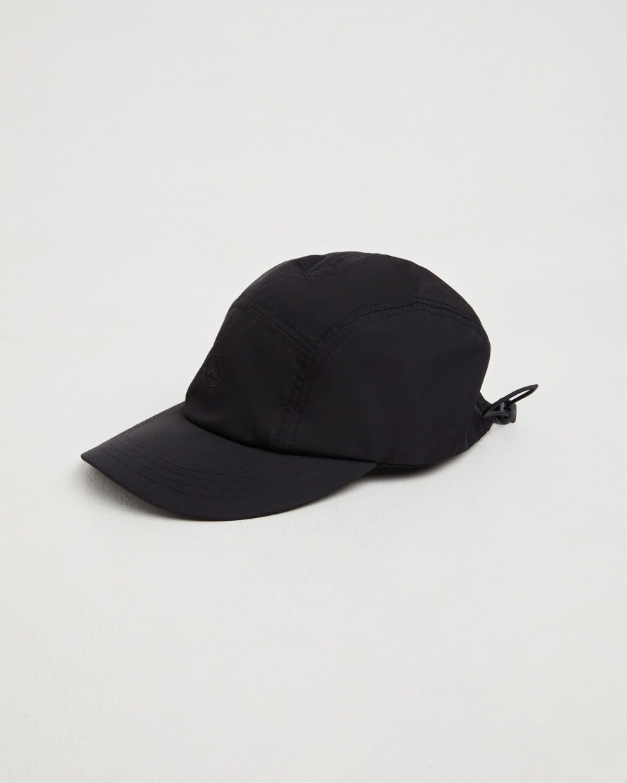 Clearance BLACK NOISE WHITE RAIN Hiking Cap In Black