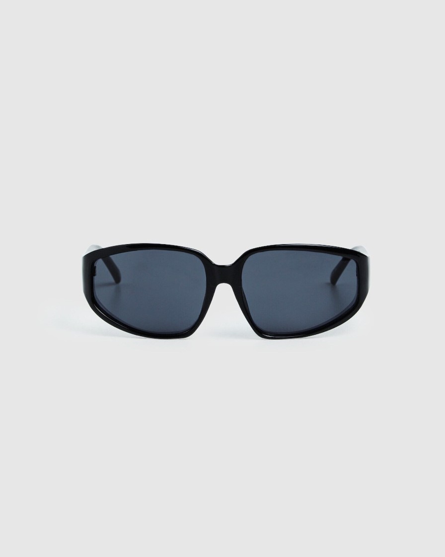 Online LE SPECS Avenger Sunglasses Smoke Mono Black