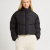 Hot SUBTITLED Casey Cropped Puffer Jacket Black