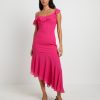 Clearance CHARLIE HOLIDAY Alexandra Maxi Dress In Pink