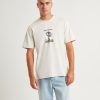 Hot AFENDS Farm Fresh Recycled Retro Fit T-Shirt Moonbeam