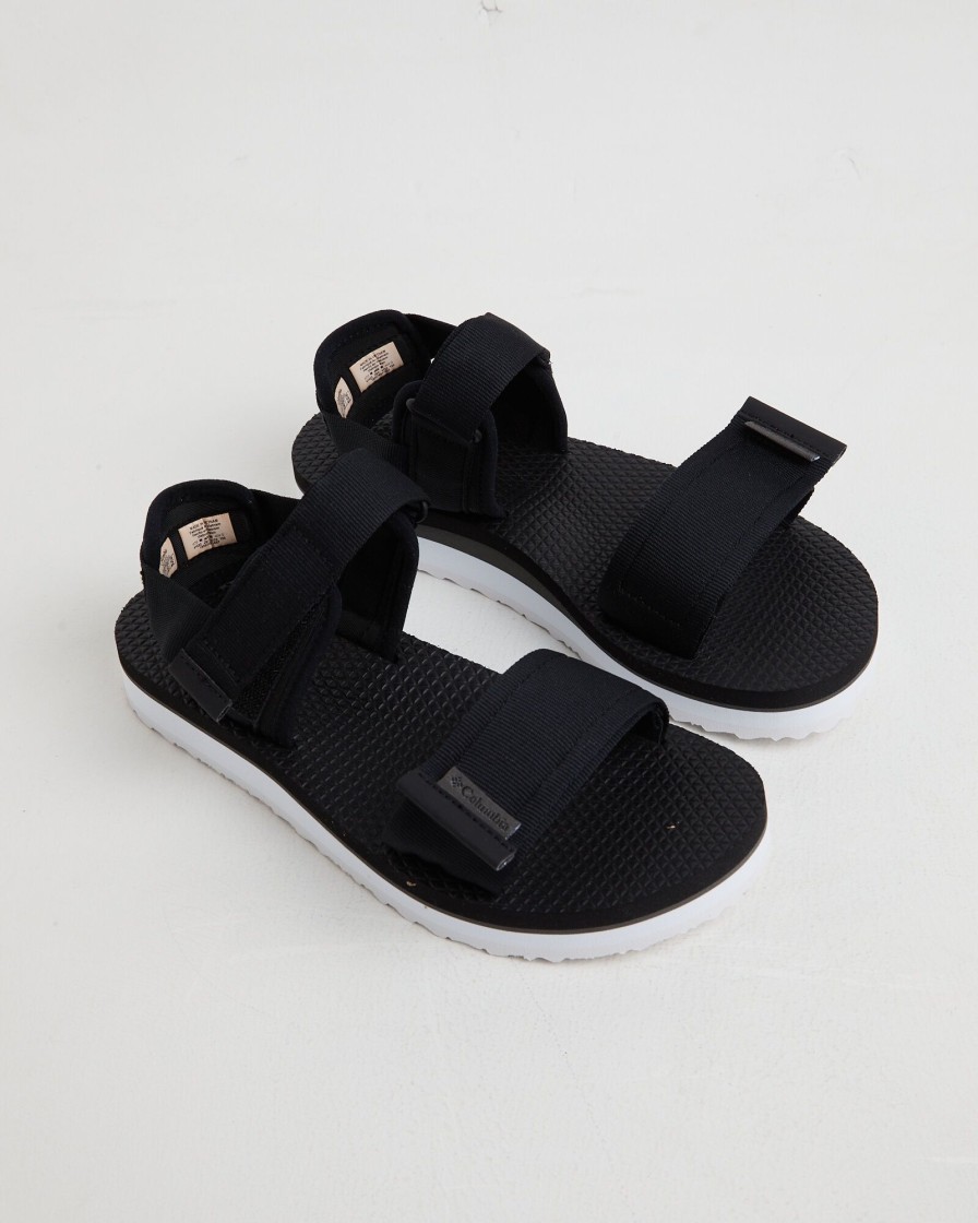 Best COLUMBIA Via Sandals In Black/White