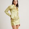 Wholesale ALICE IN THE EVE Lily Slimline Satin Long Sleeve Shirt