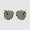 Wholesale PETA AND JAIN Lisbeth Sunglasses Gold/Green