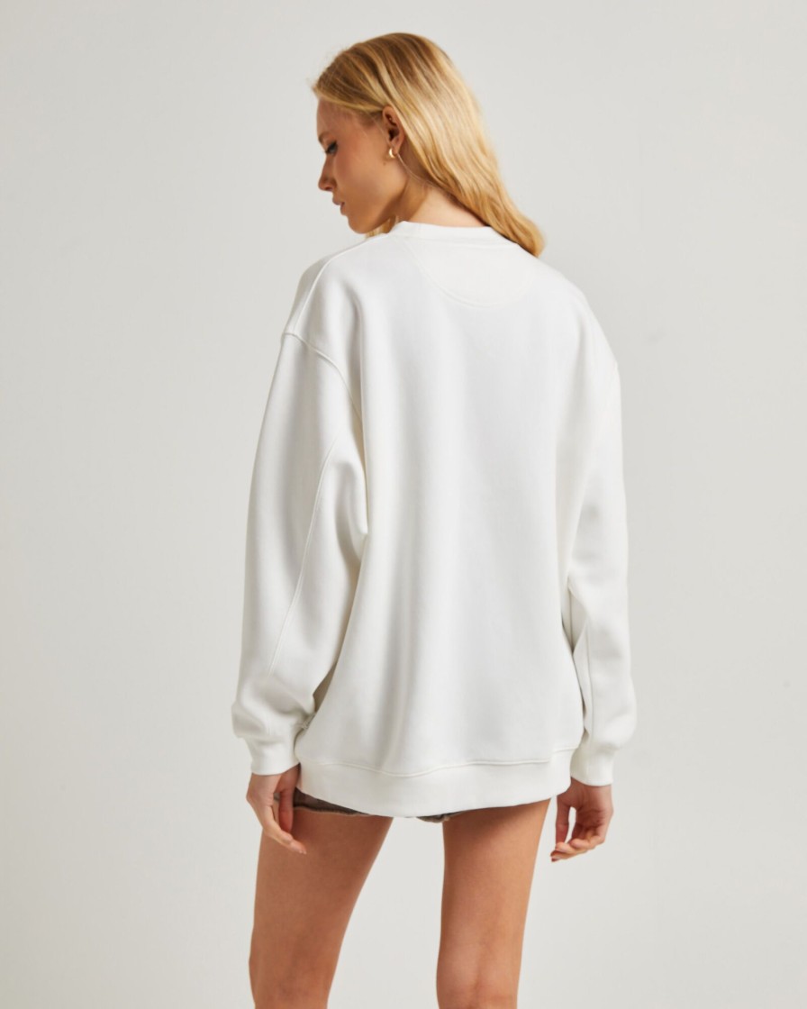 Clearance SUBTITLED Oversized Wave Origin Fleece Jumper