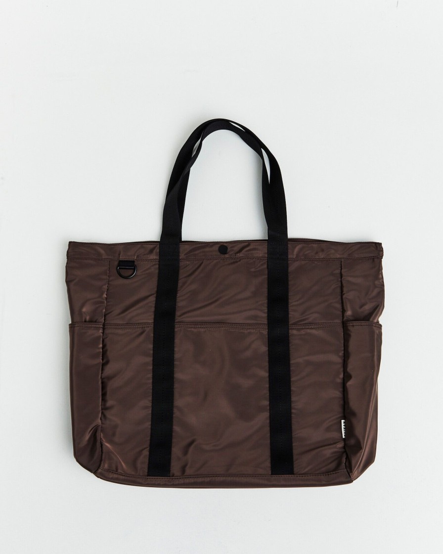 Best TAIKAN Sherpa 1.0 Tote Bag Brown