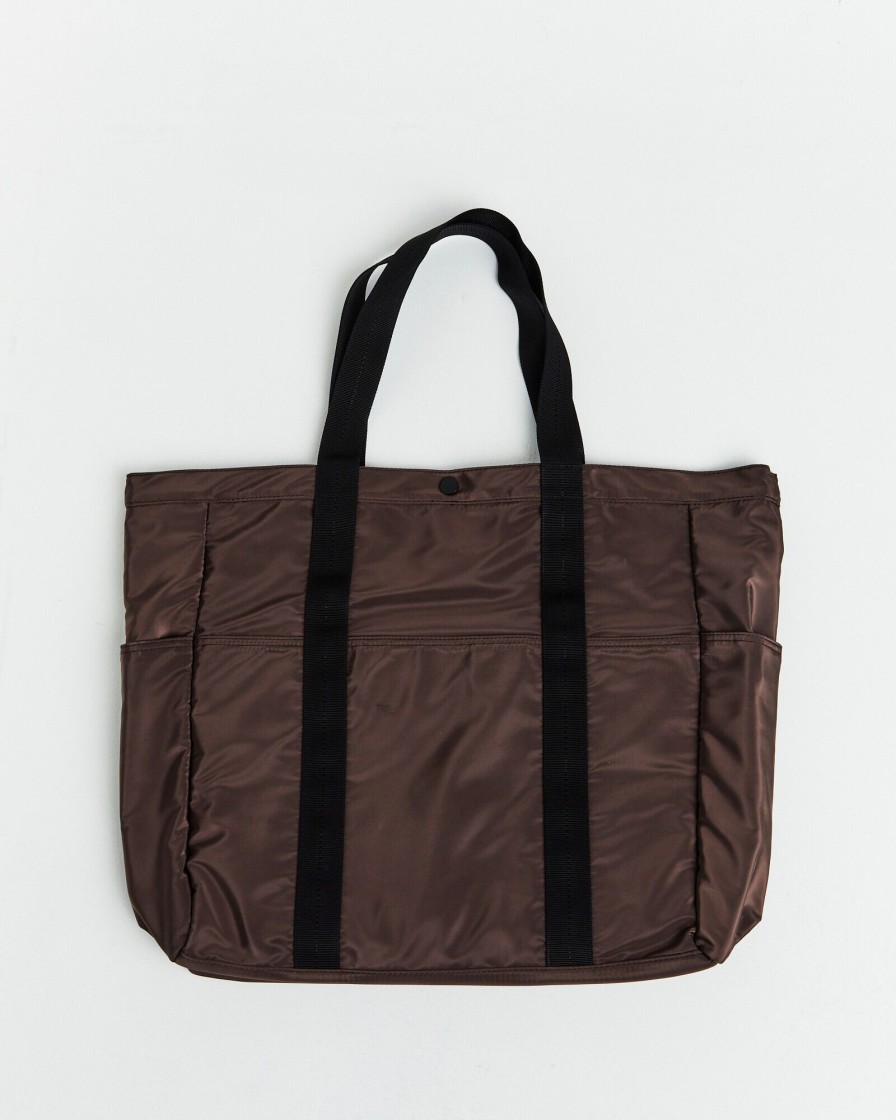 Best TAIKAN Sherpa 1.0 Tote Bag Brown