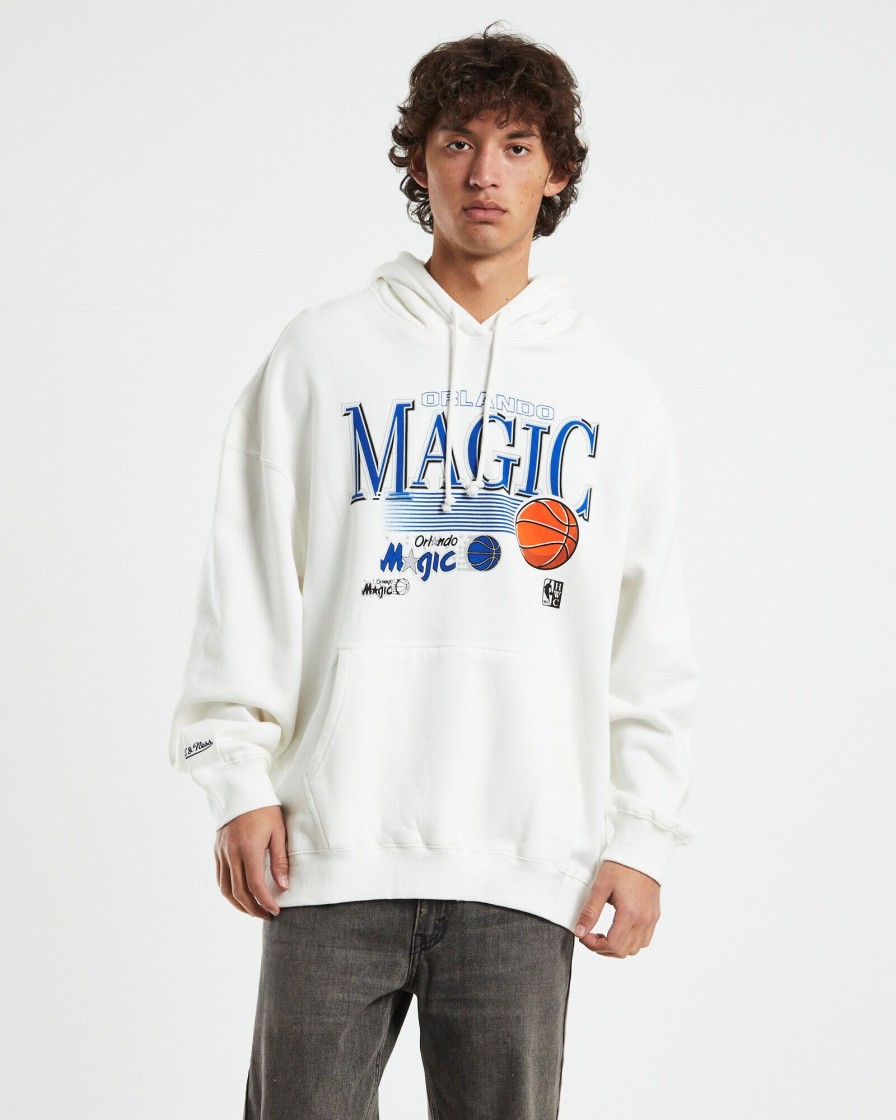 Hot MITCHELL & NESS Swish Hoodie Orlando Magic Vintage White