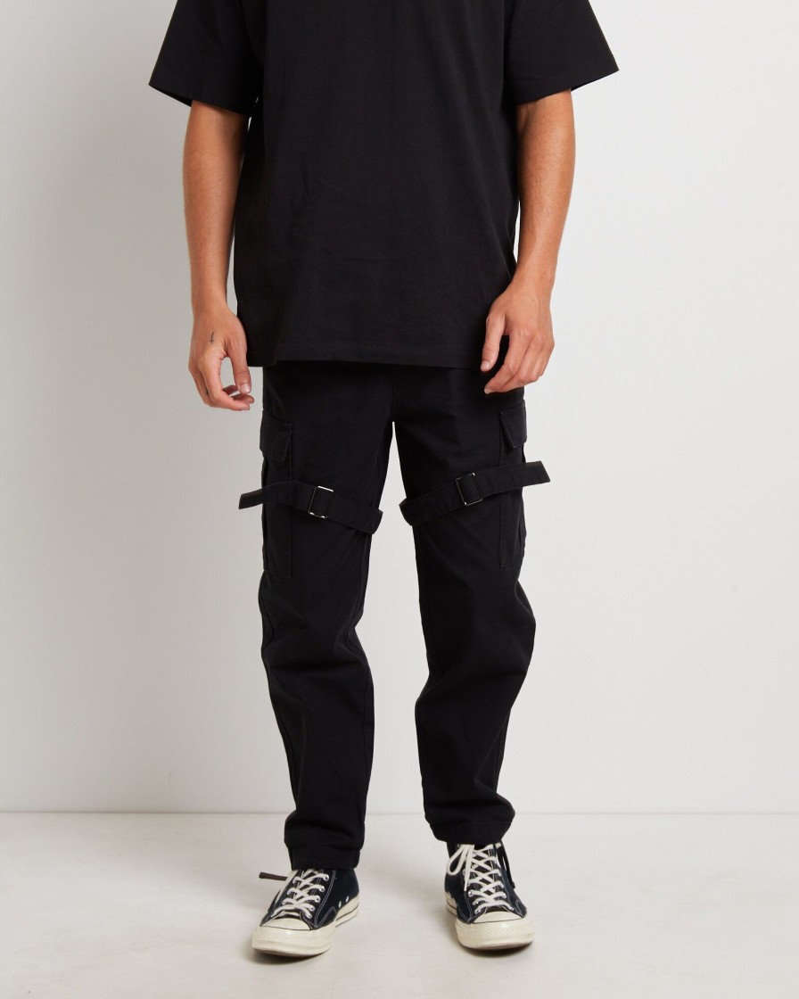 Best STANDARD JEAN CO Chicane Cargo Pants In Black