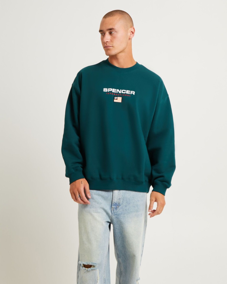 Hot SPENCER PROJECT International Crewneck Jumper