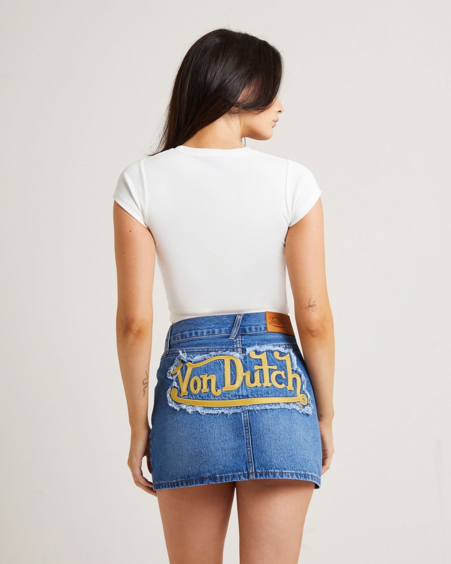 Wholesale VON DUTCH Logo Baby Tee