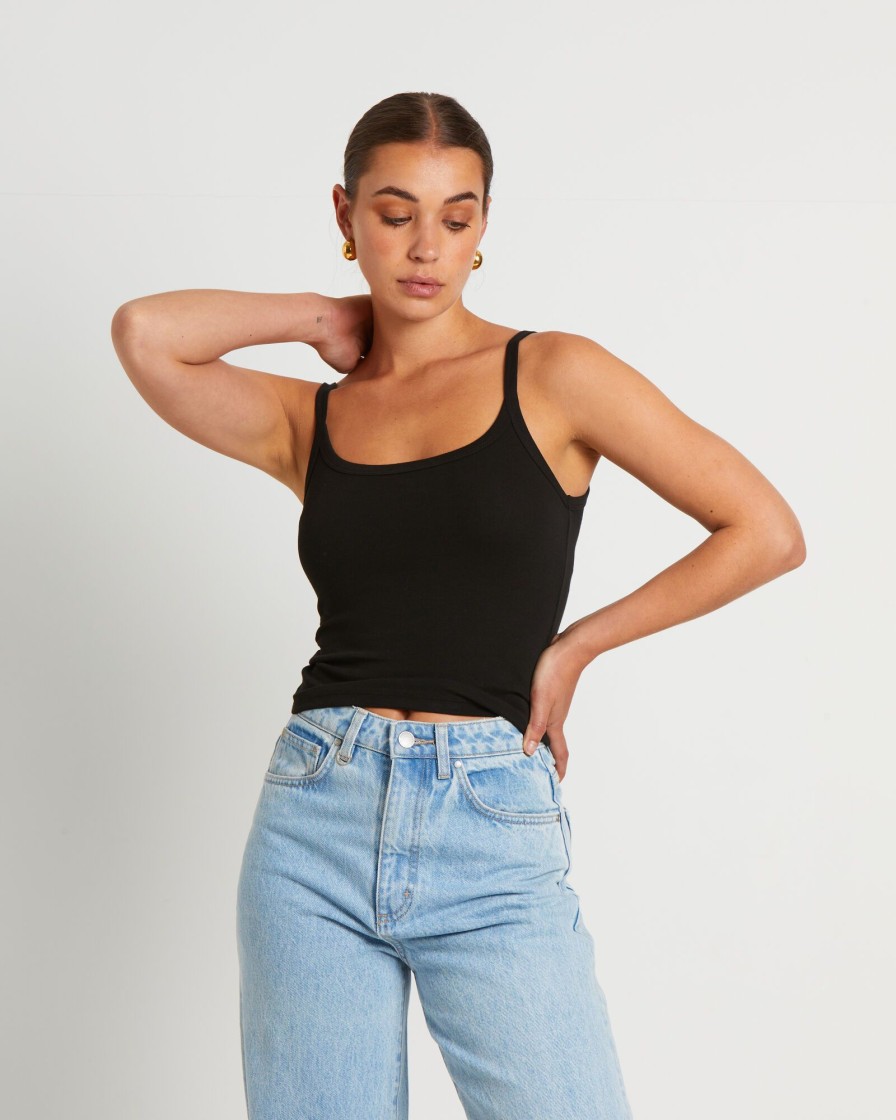 Hot GENERAL PANTS CO. BASICS Tank Top In Black