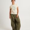 Clearance AFENDS Homeroom Recycled Classic Tee Sesame