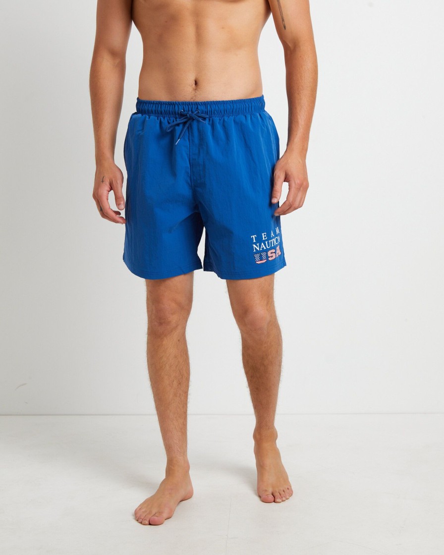 Wholesale NAUTICA Hyron Swimshorts In Cobalt Blue