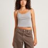 Clearance INSIGHT Revolve Tank Top Peat Grey