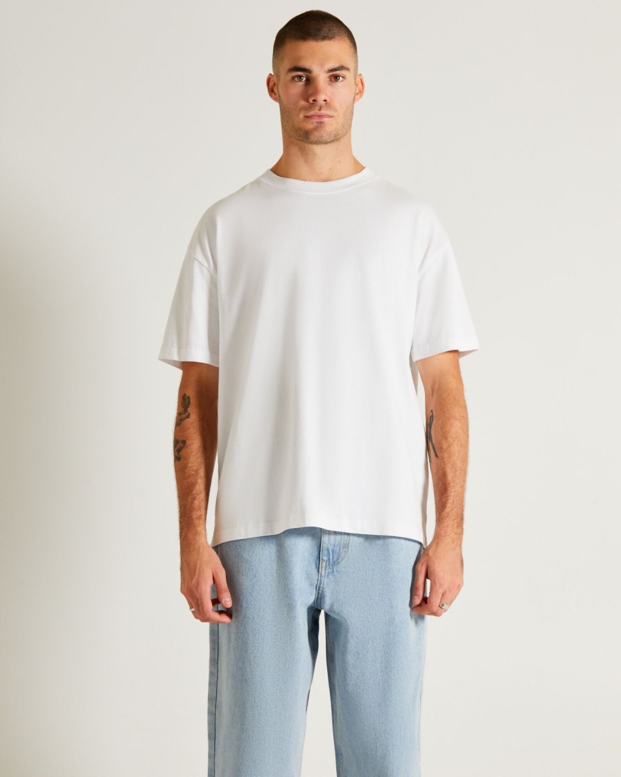 Best GENERAL PANTS CO. BASICS O.G Skate Short Sleeve T-Shirt In White