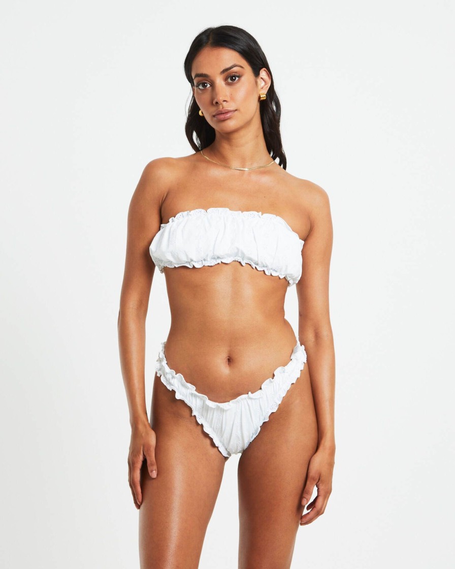 Hot SUBTITLED Amalfi Bikini Set In White