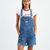 Hot LEVIS Vintage Shortall Denim Overalls Meadow Games Blue