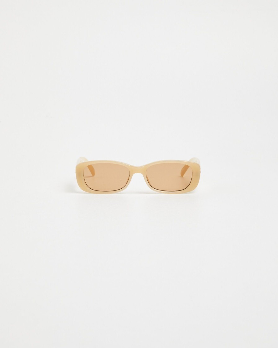 Online LE SPECS Unreal Sunglasses Latte/Light Brown