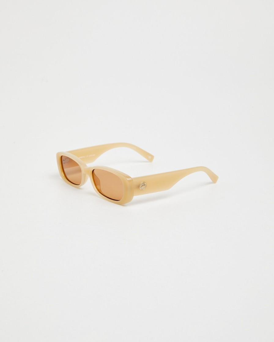 Online LE SPECS Unreal Sunglasses Latte/Light Brown