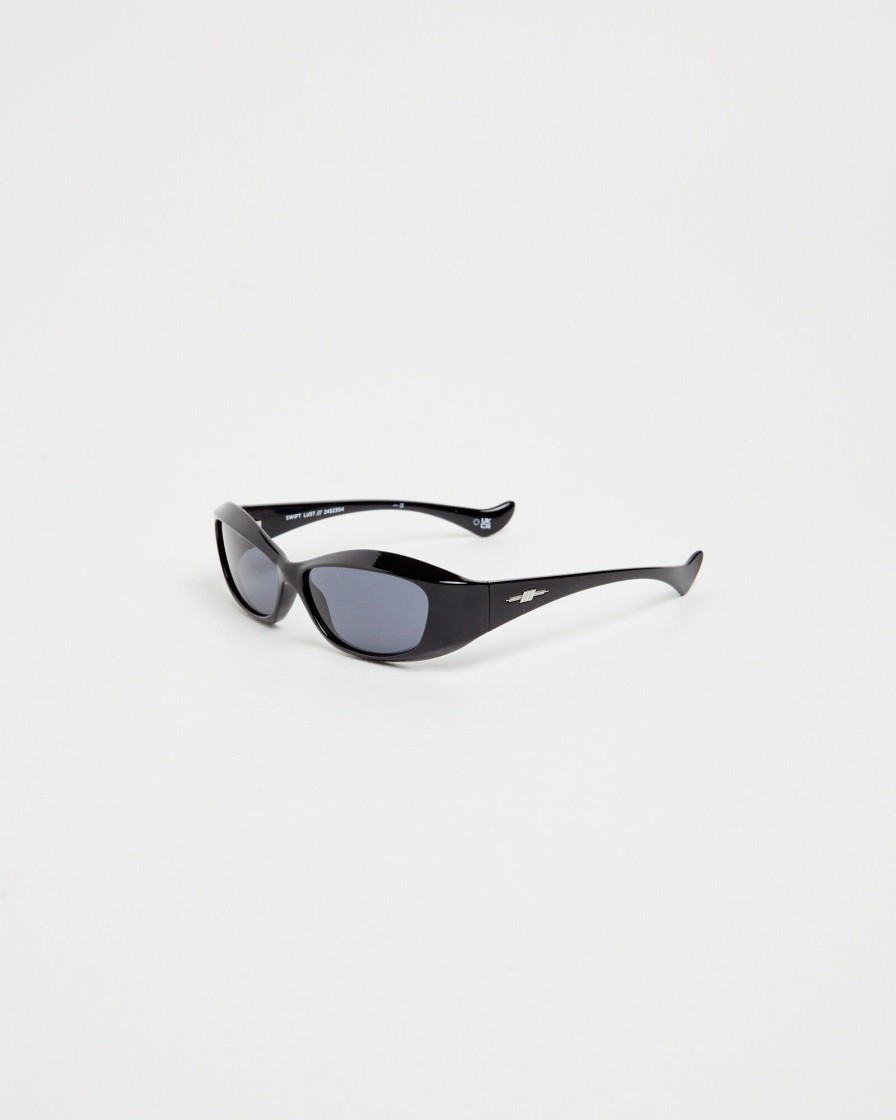 Best LE SPECS Swift Lust Sunglasses Black/Smoke