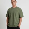 Clearance COLUMBIA Break It Down Short Sleeve T-Shirt In Moss Stone Green