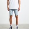 Clearance INSIGHT Pistol Denim Shorts Break Blue